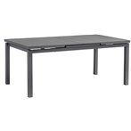 Chicago kihúzható asztal 240x110cm alumínium antracit