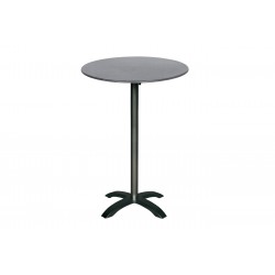 Összecsukható kerek bárasztal 80x110cm antracit-palaszürke (topalit)