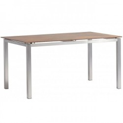Kerti időjárásálló étkező asztal 150x90cm (HPL)